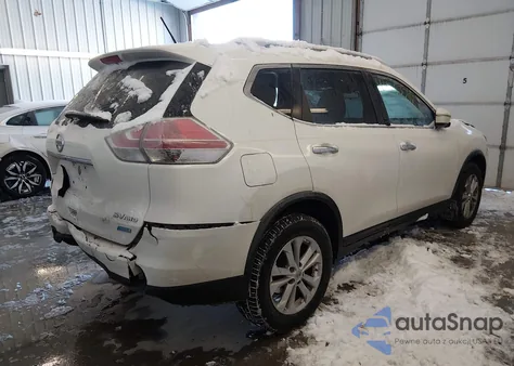 2014 Nissan Rogue Sv z USA, uszkodzony, nr VIN 5N1AT2MK6EC811435